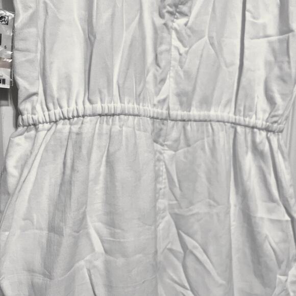 Maison Jules Embroidered sleeveless midi Dress NEW size Small - Picture 6 of 8